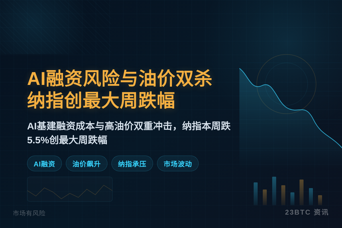 AI融资风险与油价双杀，纳指创最大周跌幅