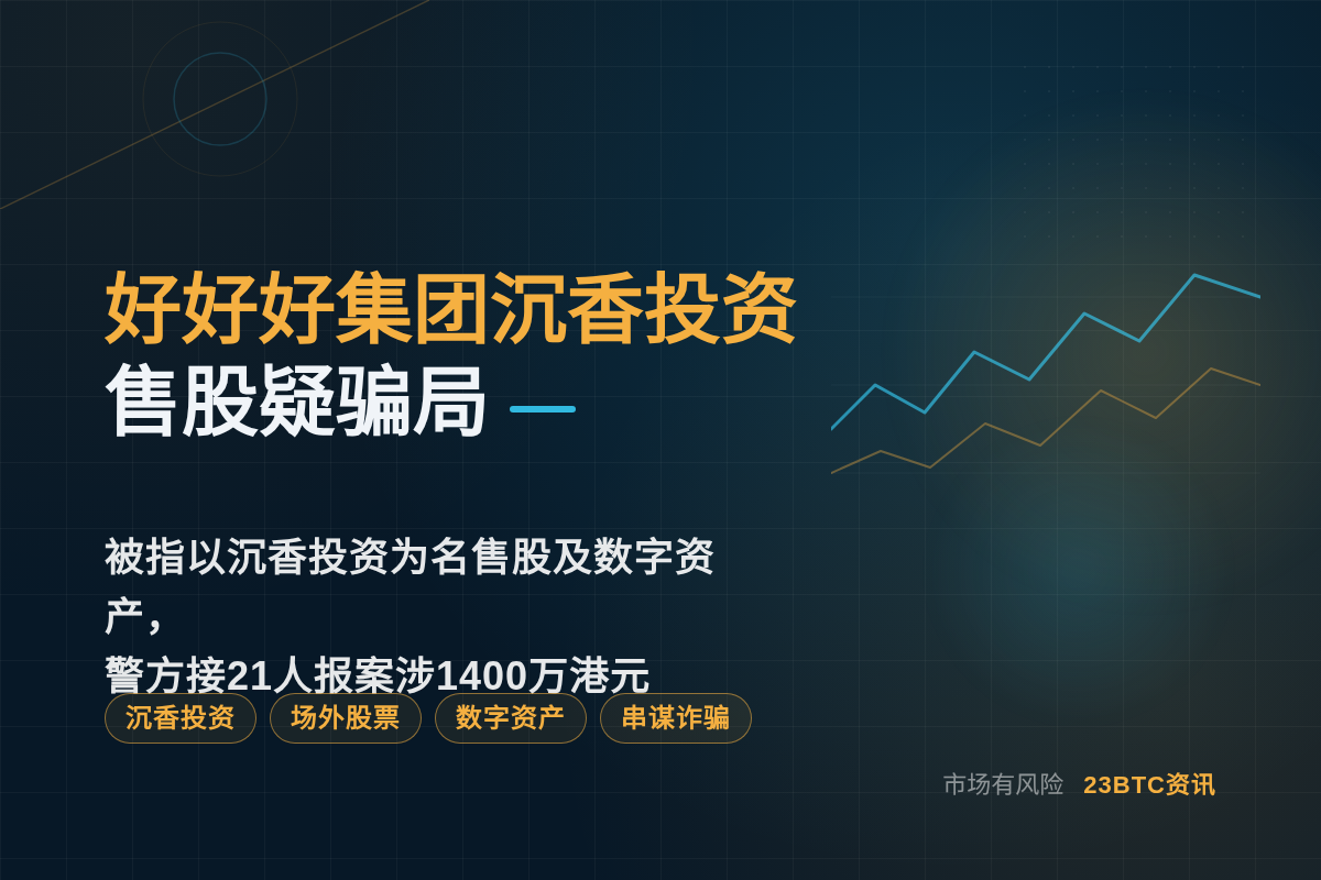 港媒曝好好好集团沉香投资售股疑骗局插图1 港媒曝好好好集团沉香投资售股疑骗局