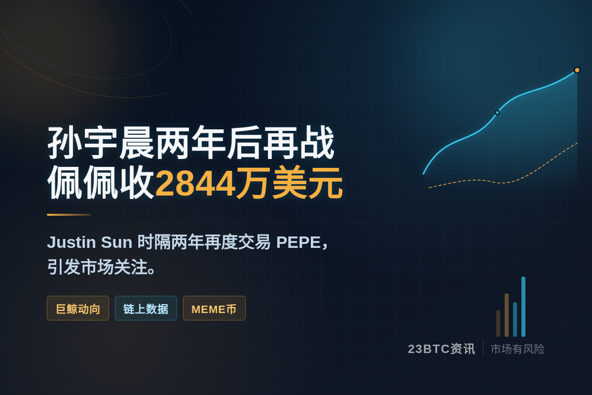 孙宇晨时隔两年再交易佩佩收2844万美元插图1 孙宇晨时隔两年再交易佩佩收2844万美元
