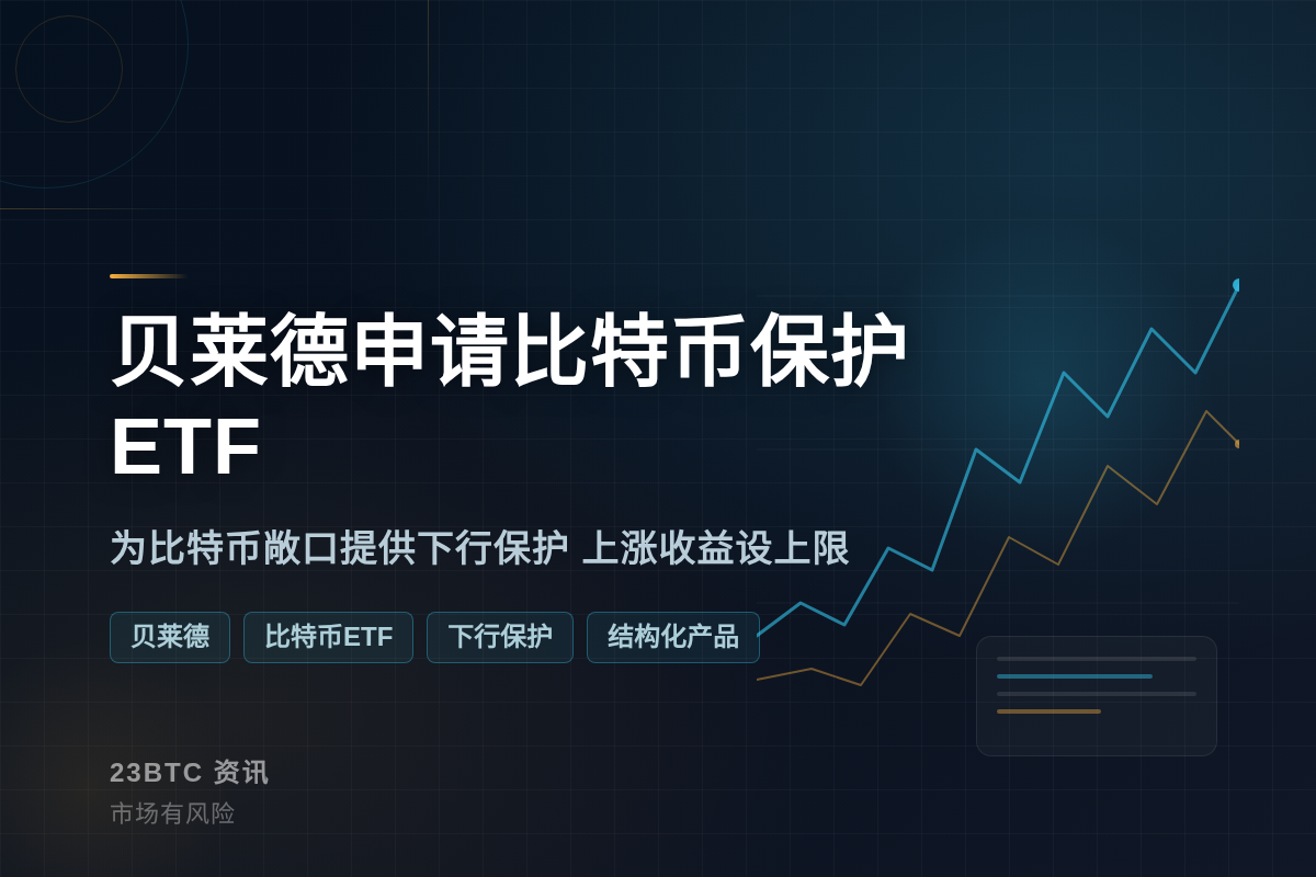 贝莱德申请比特币保护ETF