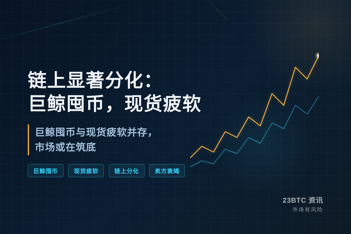 链上显著分化:巨鲸囤币,现货疲软插图1 链上显著分化:巨鲸囤币,现货疲软