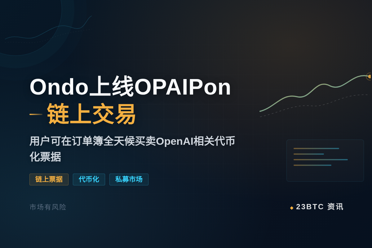 Ondo Perps上线OPAIPon,7×24链上交易插图1 Ondo Perps上线OPAIPon,7x24链上交易