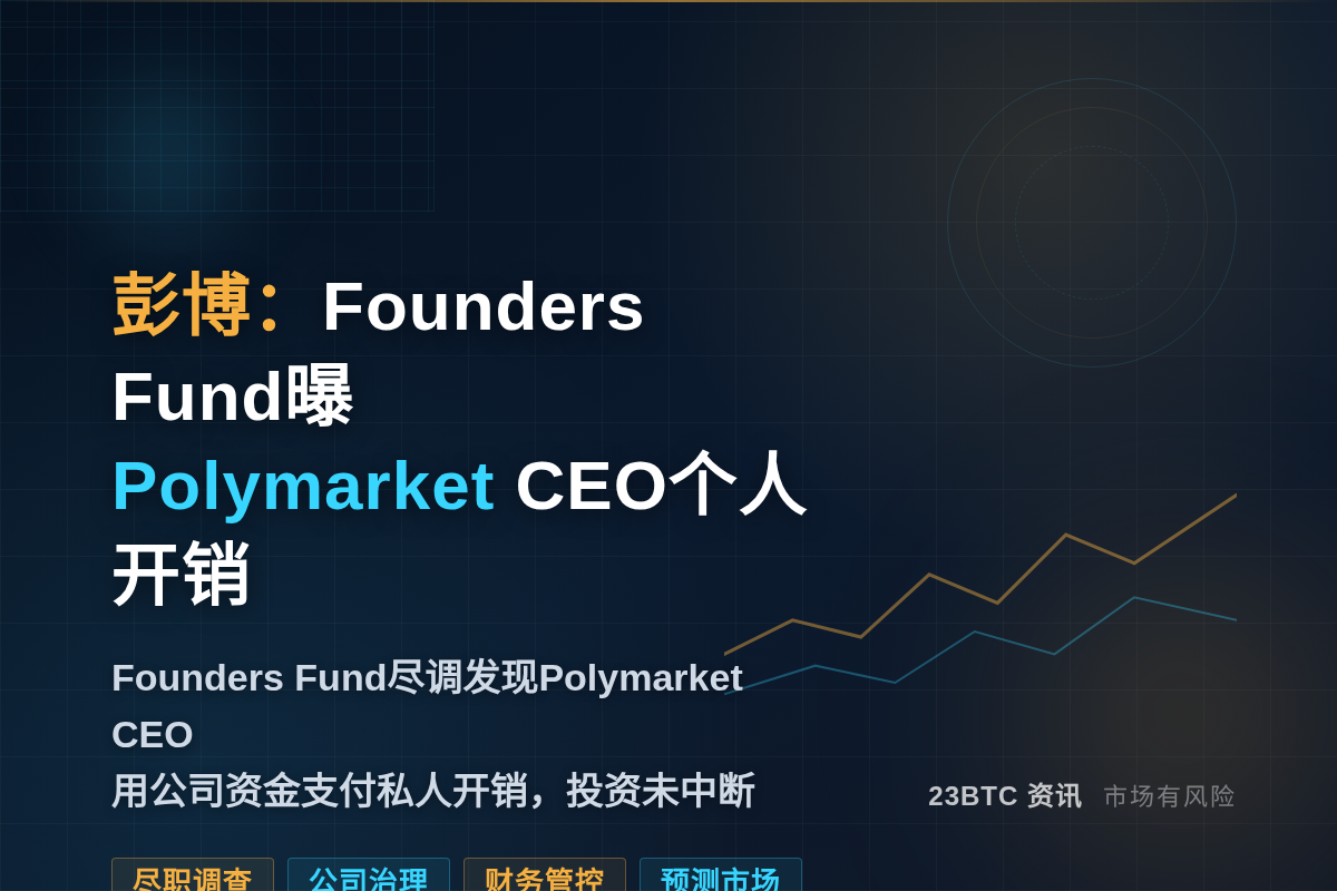 彭博:Founders Fund曝Polymarket CE插图1 彭博:Founders Fund曝Polymarket CE