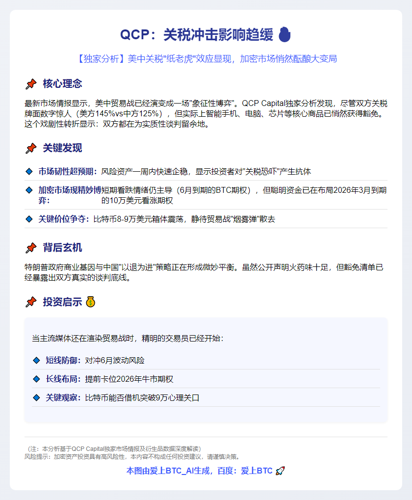 QCP：关税冲击影响趋缓