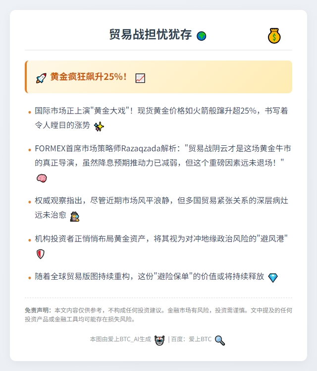 贸易战担忧犹存