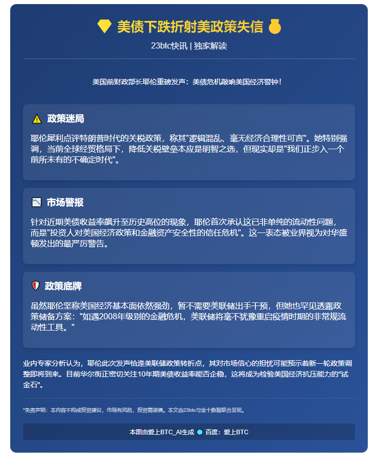 美债下跌折射美政策失信