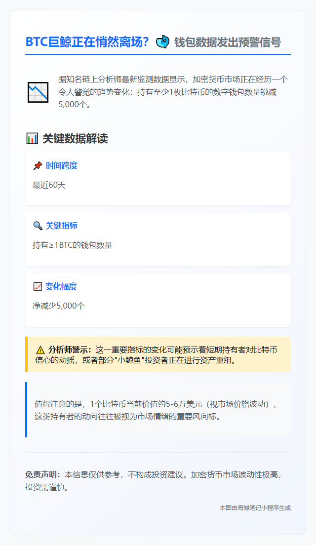 持有1枚BTC钱包两月减5000