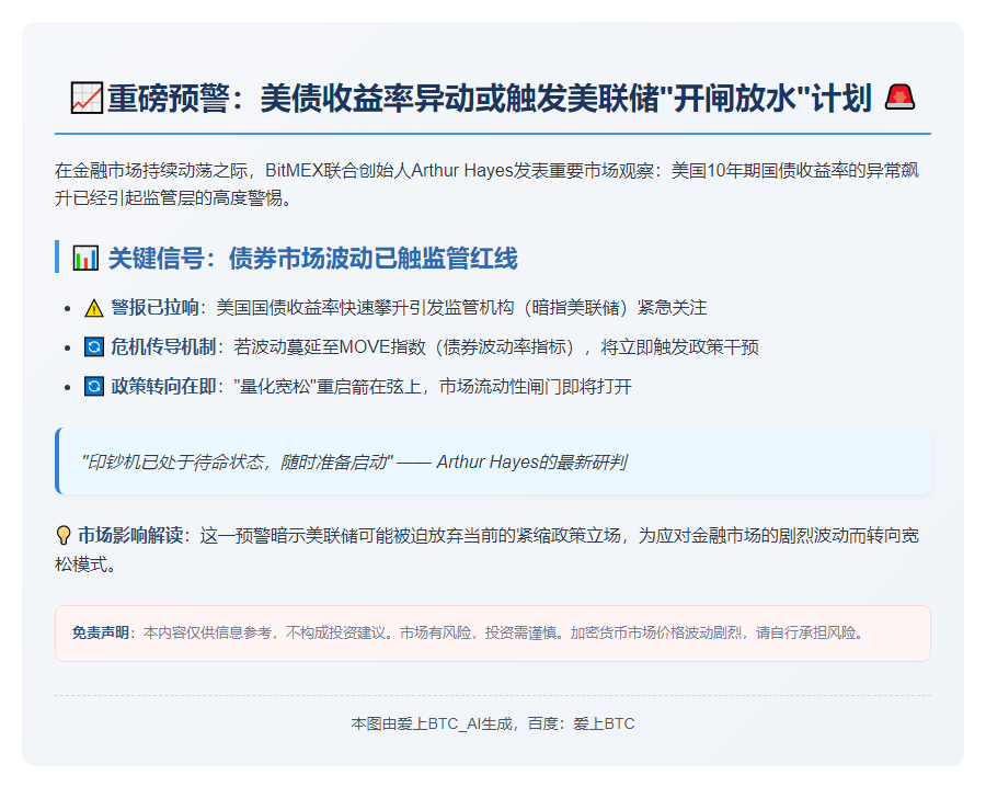 美债收益率飙升或迫使美联储放水