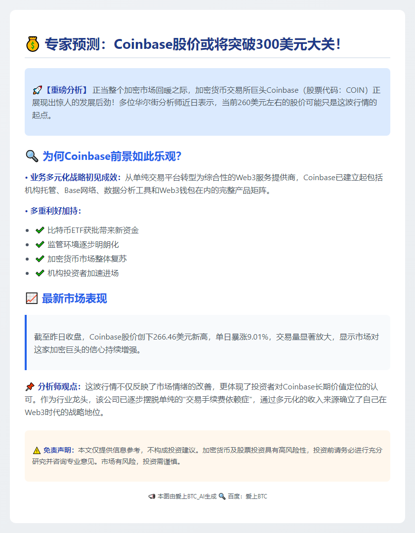 Coinbase股价仍有上涨空间