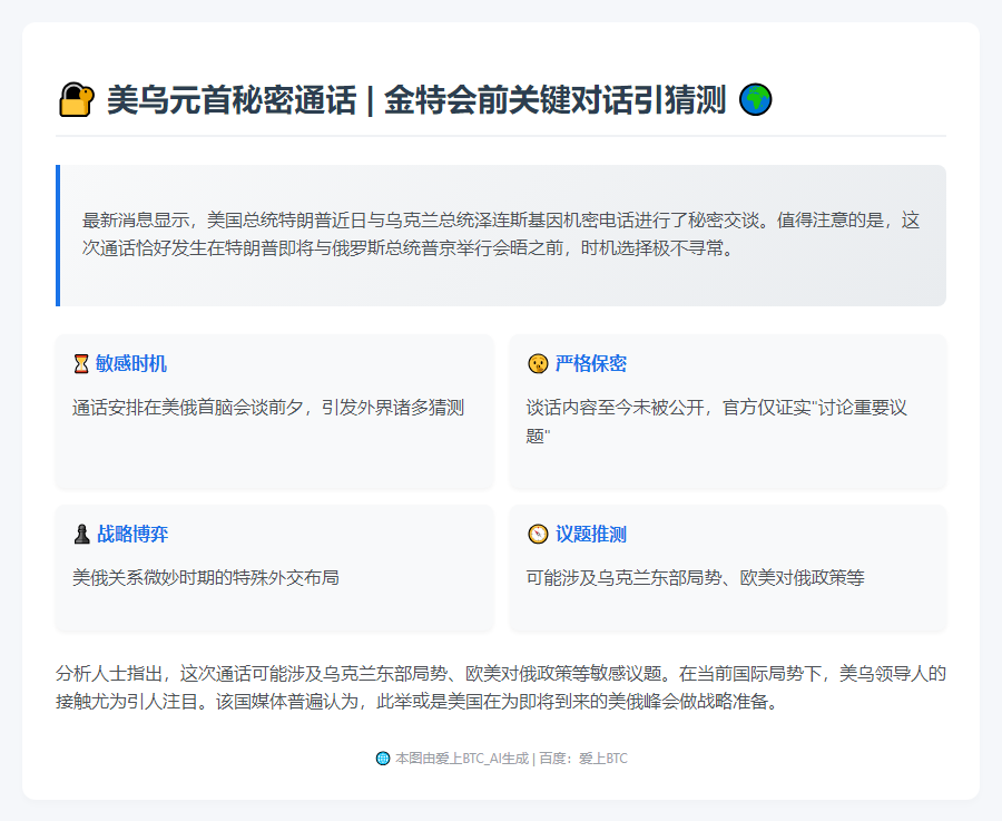 特朗普泽连斯基通话