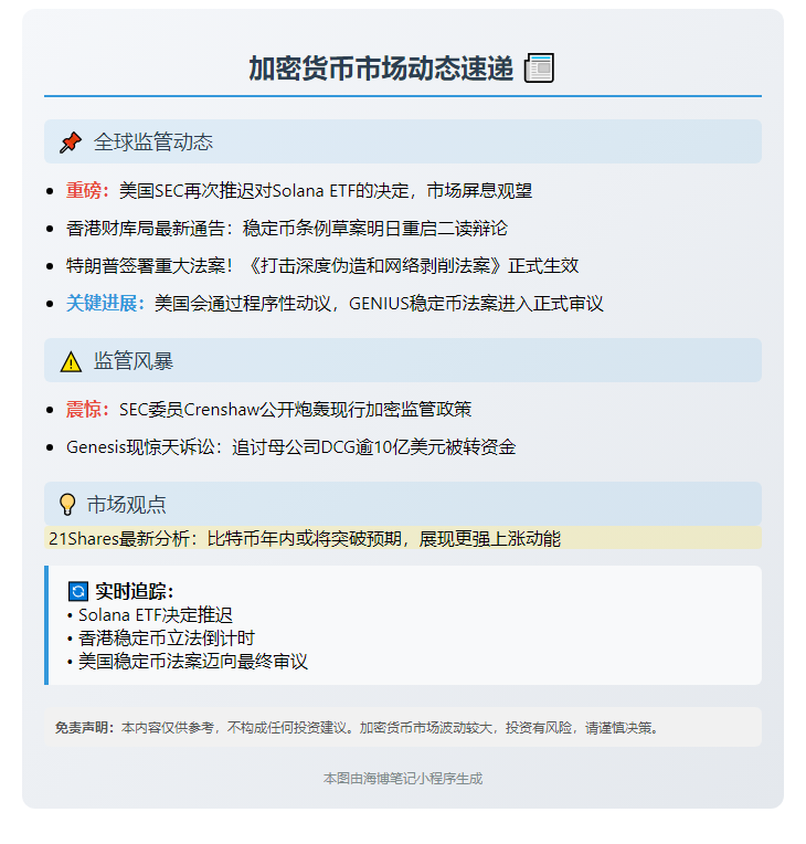 23btc午报 | 5·20午间动态一览