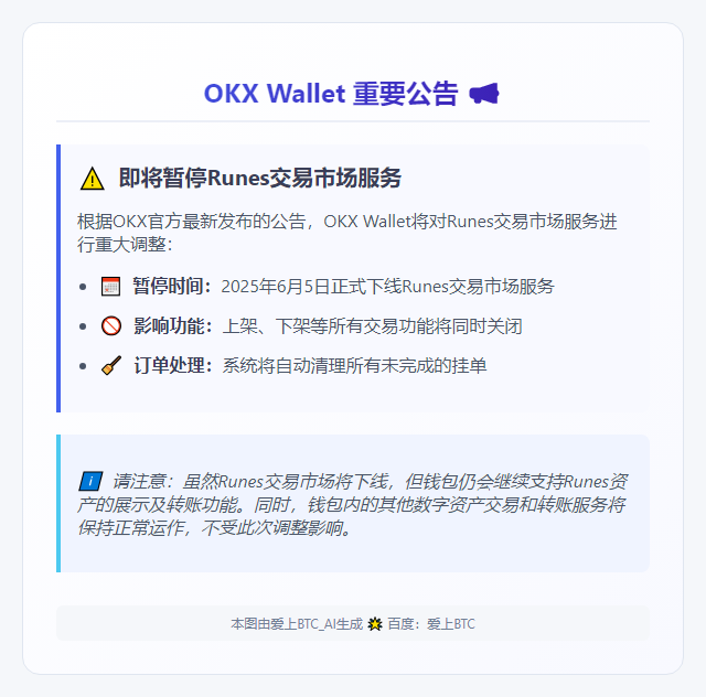 OKX暂停Runes交易支持