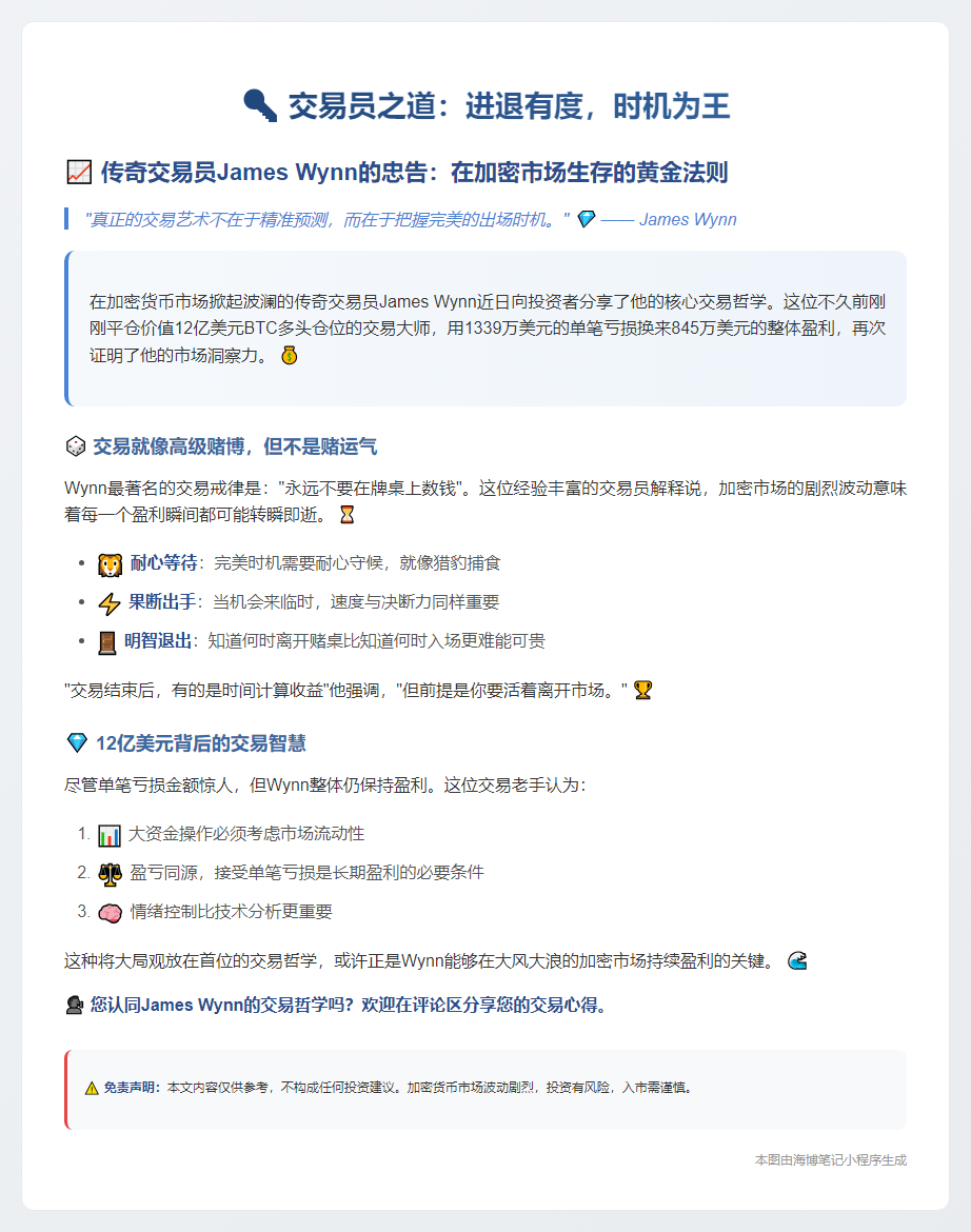 交易员之道：进退有度，时机为王