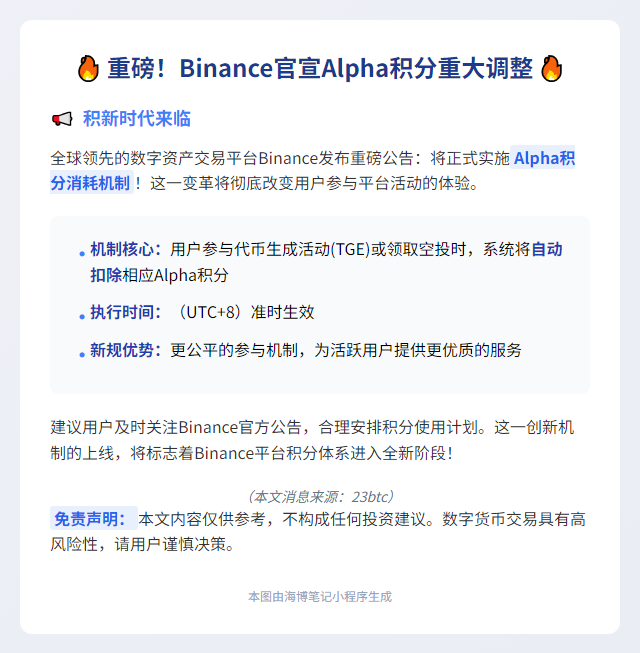 积分消耗机制登陆Binance
